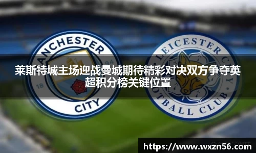 莱斯特城主场迎战曼城期待精彩对决双方争夺英超积分榜关键位置